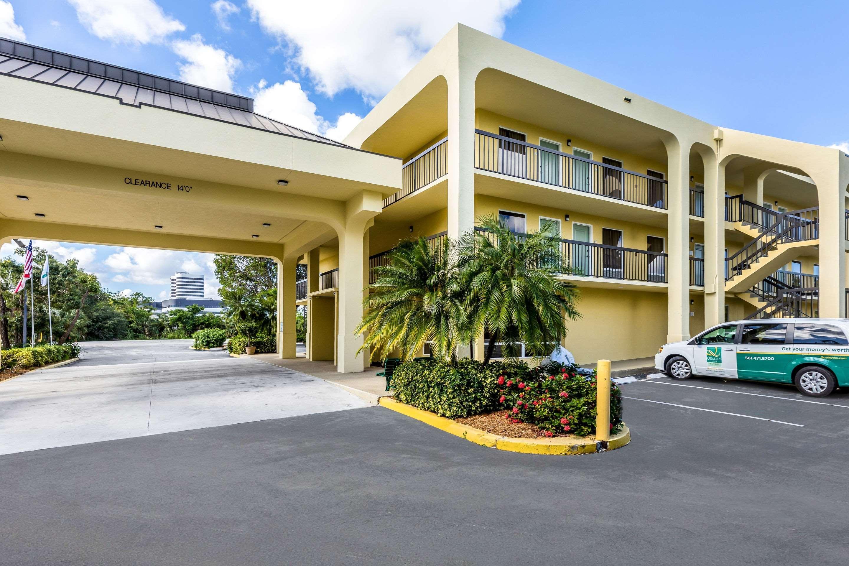 Quality Inn Palm Beach International Airport West Palm Beach Exteriér fotografie